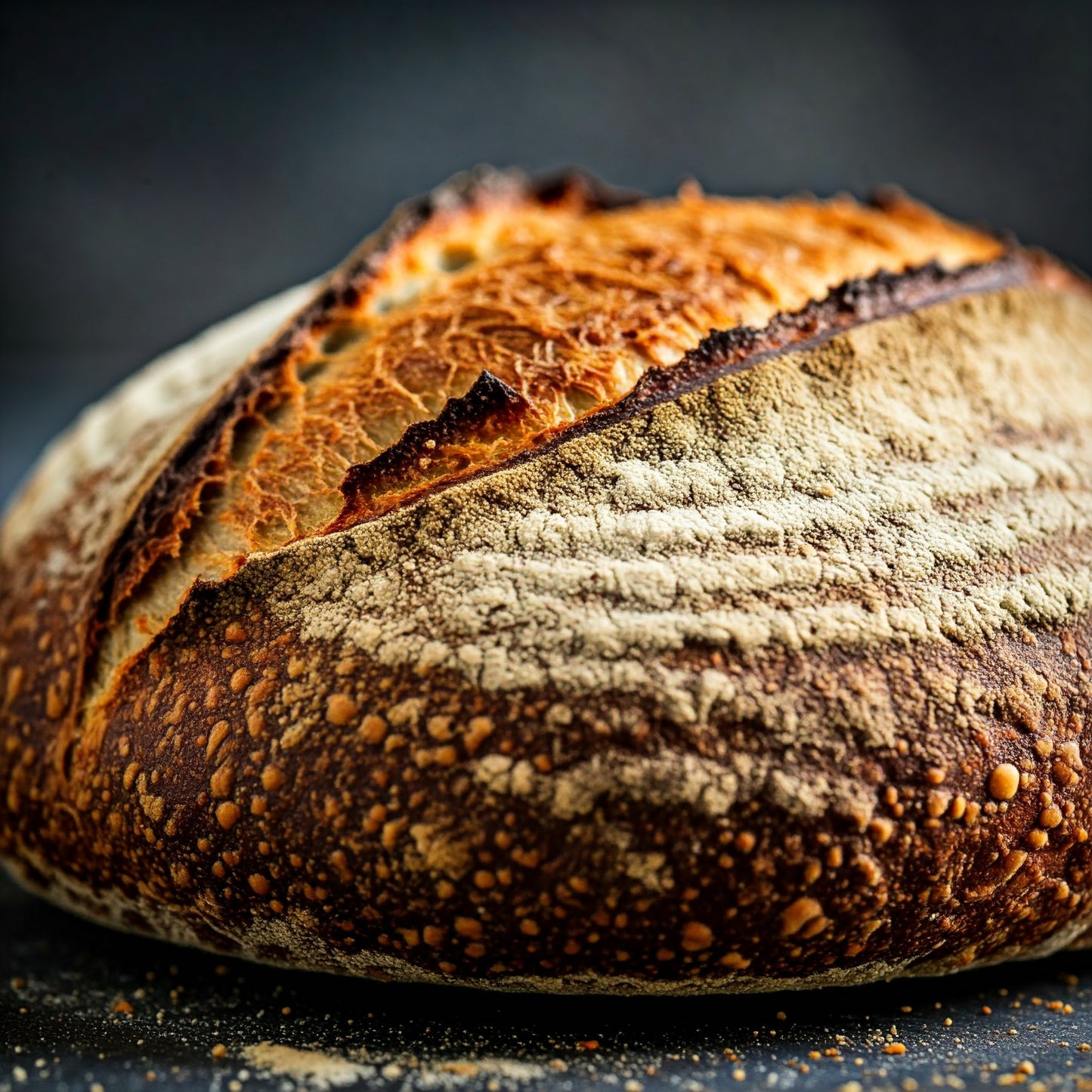 Whole Wheat Sourdough Loaf