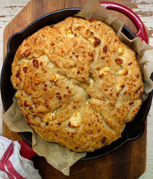 Tiropsomo Greek Feta Loaf