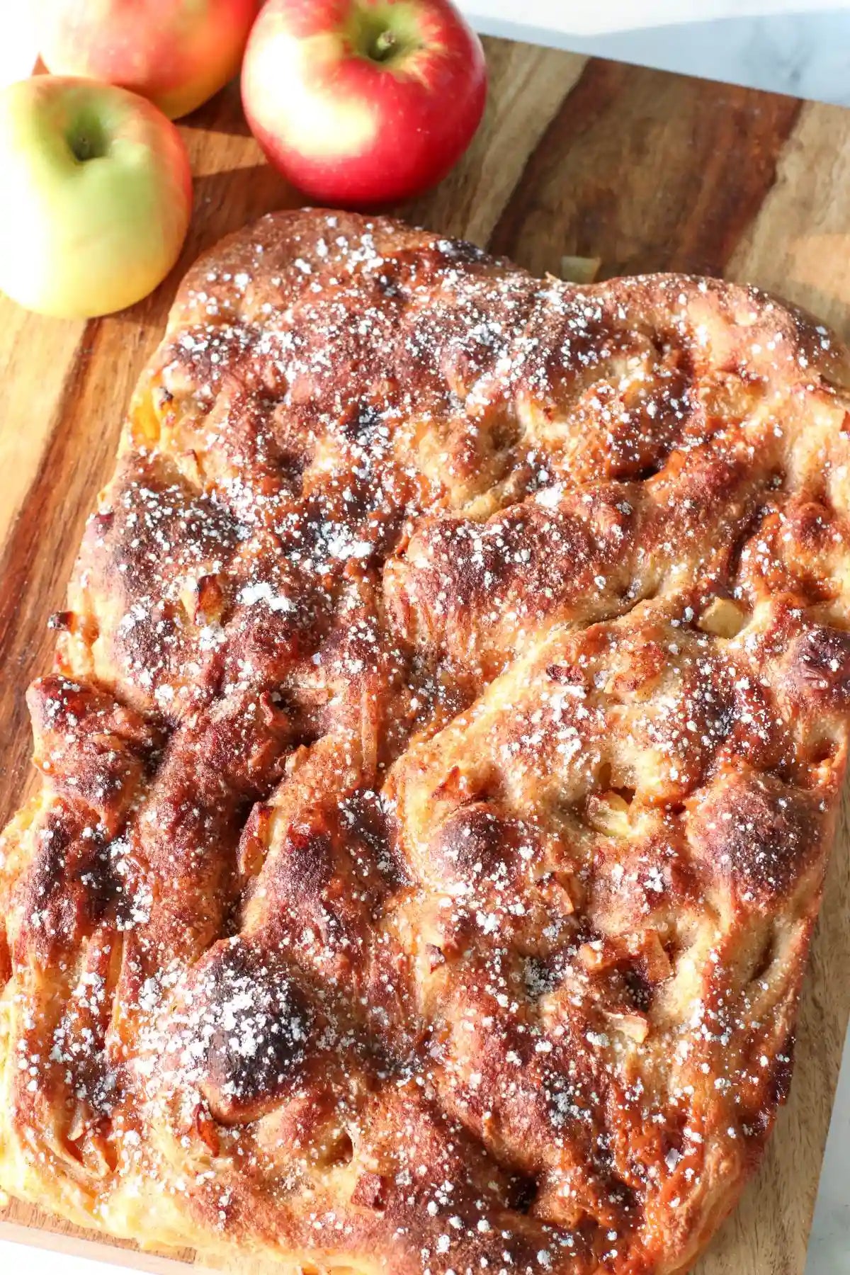 Apple Cinnamon Sourdough Focaccia
