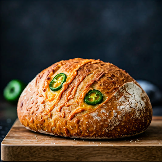 Sourdough Jalapeño Sharp Cheddar Loaf